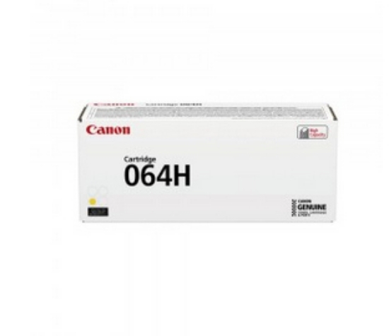 Picture of Canon 064H toner cartridge 1 pc(s) Original Yellow