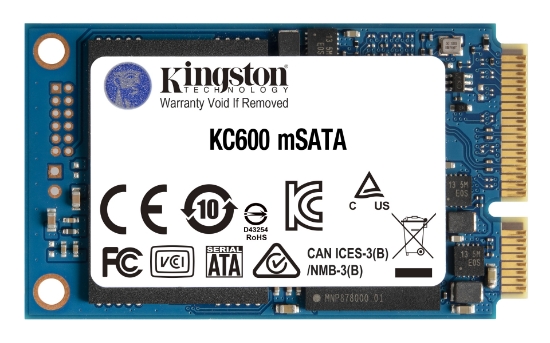 Picture of Kingston Technology 1024G SSD KC600 SATA3 mSATA