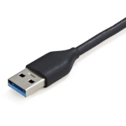 Picture of StarTech.com 4 Port USB 3.0 Hub - USB-A to 4x USB-A - SuperSpeed 5Gbps Portable USB 3.1 Gen 1 Type-A Hub - USB Bus Powered - Laptop/Desktop USB Hub with Long Cable 28cm & Cable Management~4 Port USB 3.0 Hub - USB-A to 4x USB-A - SuperSpeed 5Gbps Portable USB 3.2 Gen 1 Type-A Hub - USB Bus Powered - Laptop/Desktop USB Hub with Long Cable 28cm & Cable Management