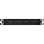 Picture of StarTech.com 4 Port USB 3.0 Hub - USB-A to 4x USB-A - SuperSpeed 5Gbps Portable USB 3.1 Gen 1 Type-A Hub - USB Bus Powered - Laptop/Desktop USB Hub with Long Cable 28cm & Cable Management~4 Port USB 3.0 Hub - USB-A to 4x USB-A - SuperSpeed 5Gbps Portable USB 3.2 Gen 1 Type-A Hub - USB Bus Powered - Laptop/Desktop USB Hub with Long Cable 28cm & Cable Management