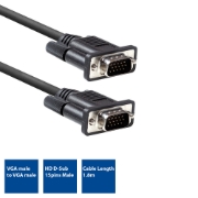 Picture of ACT 1.8 meters VGA connection cable male - male