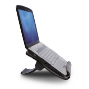 Picture of ACT Laptop stand, 6 positions height adjustable, 4-port hub