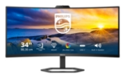Picture of Philips 5000 series 34E1C5600HE/00 LED display 86.4 cm (34") 3440 x 1440 pixels 4K Ultra HD Black