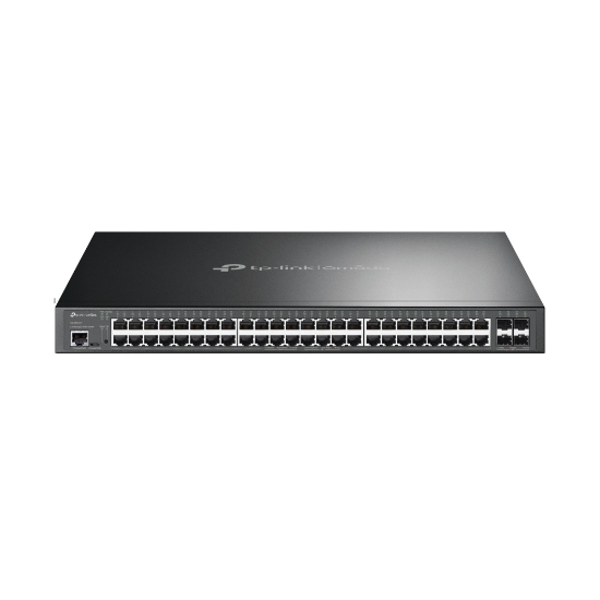 Picture of TP-Link Omada 48-Port Gigabit and 4-Port 10GE SFP+ L2+ Managed Switch with 48-Port PoE+