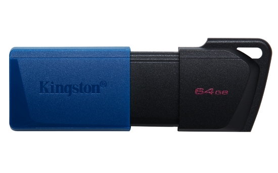 Picture of Kingston Technology DataTraveler 64GB USB3.2 Gen 1 Exodia M (Black + Blue)