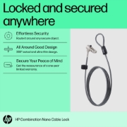 Picture of HP Nano Combination Cable Lock