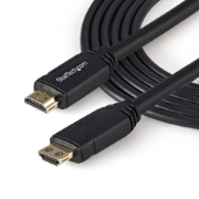 Picture of StarTech.com 9.8ft (3m) HDMI 2.0 Cable, 4K Premium Certified High Speed HDMI Cable w/ Ethernet, 4K 60Hz HDR10, UHD HDMI Cable/Cord, M/M Gripping Connectors