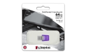 Picture of Kingston Technology DataTraveler 64GB microDuo 3C 200MB/s dual USB-A + USB-C