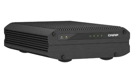 Picture of QNAP TS-I410X NAS Tower Intel Atom® x6425E 8 GB 0 TB QNAP QTS Black