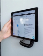 Picture of Compulocks Universal Tablet Magnetic Glass Mount Black