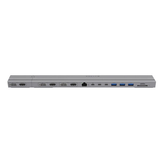Picture of Targus HyperDrive 4K 2 x USB 3.2 Gen 2 (3.1 Gen 2) Type-C Silver