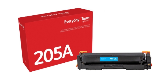 Picture of Everyday ™ Cyan Toner by Xerox compatible with HP 205A (CF531A), Standard capacity