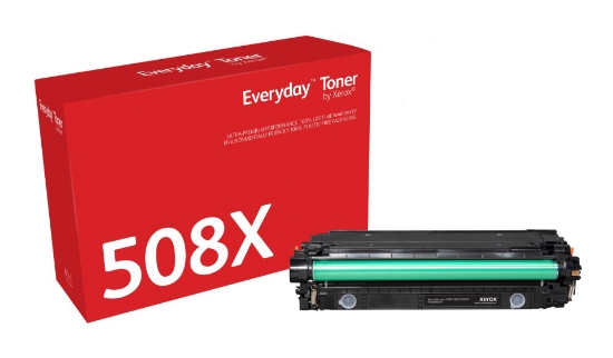 Picture of Everyday ™ Black Toner by Xerox compatible with HP 508X (CF360X), High capacity