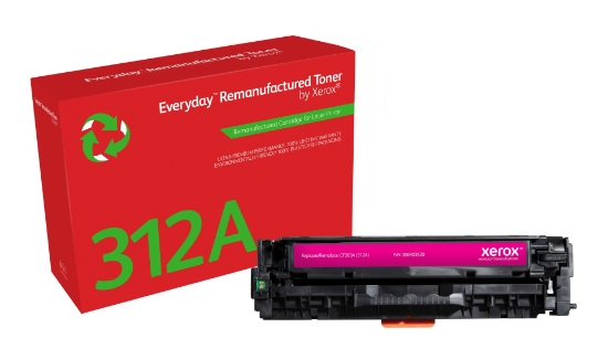Picture of Everyday ™ Magenta Remanufactured Toner by Xerox compatible with HP 312A (CF383A), Standard capacity