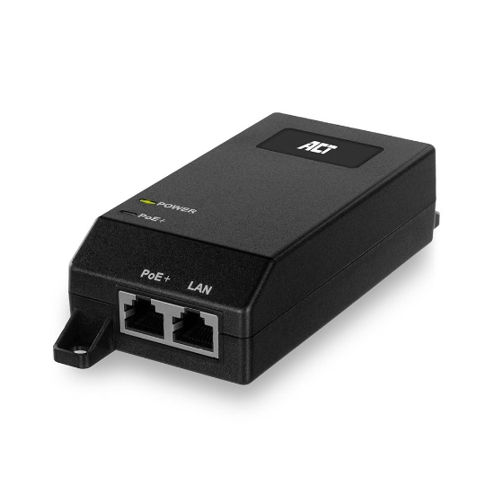 Picture of ACT Gigabit PoE+ (30W) Injector
