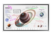 Picture of Samsung WM65B interactive whiteboard 165.1 cm (65") 3840 x 2160 pixels Touchscreen Grey, White