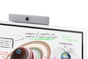 Picture of Samsung WM65B interactive whiteboard 165.1 cm (65") 3840 x 2160 pixels Touchscreen Grey, White