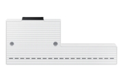 Picture of Samsung WM65B interactive whiteboard 165.1 cm (65") 3840 x 2160 pixels Touchscreen Grey, White