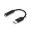 Image de ACT AC7380 câble audio 0,11 m 3,5mm USB Type-C Noir