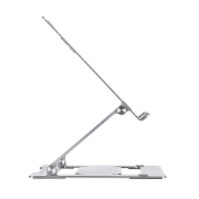 Picture of ACT Foldable laptop stand aluminium, stepless height adjustable