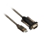 Image de ACT AC6002 câble Série Noir 1,5 m USB Type-C DB-9