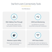 Picture of StarTech.com USB-C Dual Monitor Multiport Adapter up to 4K 60Hz USB-C DP Alt Mode Video Output & HDMI 2.0, or 1080p VGA, 100W PD Pass-Through, USB Type C Mini Dock, USB-C Docking Station, MST Hub