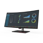 Picture of Lenovo ThinkVision P40w-20 LED display 100.8 cm (39.7") 5120 x 2160 pixels 5K Ultra HD Black
