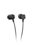 Picture of Lenovo 4XD1J77351 headphones/headset Wired In-ear Office/Call center USB Type-C Black