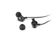 Picture of Lenovo 4XD1J77351 headphones/headset Wired In-ear Office/Call center USB Type-C Black