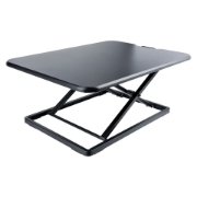 Picture of StarTech.com Standing Desk Converter for Laptop - Up to 8kg/17.6lb - Height Adjustable Laptop Riser - Table-Top Stand-Up Desk Converter for Home Office - Sit-Stand Desk Platform