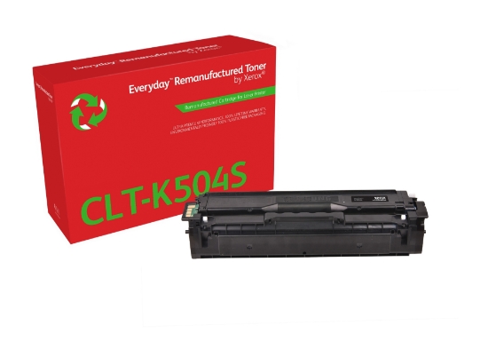Picture of Everyday ™ Black Remanufactured Toner by Xerox compatible with Samsung CLT-K504S, Standard capacity