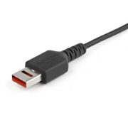 Picture of StarTech.com 3ft (1m) Secure Charging Cable – USB-A to Micro USB Data Blocker Charge-Only Cable – Power-Only Charger Cable for Phone/Tablet – Data Blocking USB Protector Adapter Cable