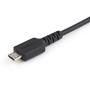 Picture of StarTech.com 3ft (1m) Secure Charging Cable – USB-A to Micro USB Data Blocker Charge-Only Cable – Power-Only Charger Cable for Phone/Tablet – Data Blocking USB Protector Adapter Cable