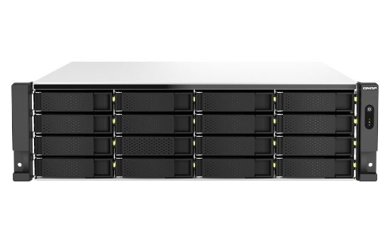 Picture of QNAP TS-h2287XU-RP NAS Rack (3U) Intel Xeon E E-2336 32 GB DDR4 0 TB QuTS hero Black, White
