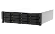 Picture of QNAP TS-h2287XU-RP NAS Rack (3U) Intel Xeon E E-2336 32 GB DDR4 0 TB QuTS hero Black, White