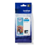 Picture of Brother LC424C ink cartridge 1 pc(s) Original Cyan