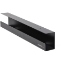 Image de StarTech.com Goulotte Passe Câble Bureau Escamotable - Goulotte Rangement Câbles Bureau/Pupitre - Câbles/Fils/Rallonges - Gestion Câble Escamotable - 60cm x 11cm