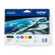 Picture of Brother LC985VALBP ink cartridge 4 pc(s) Original Black, Cyan, Magenta, Yellow