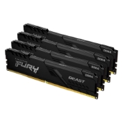 Picture of Kingston Technology FURY Beast 32GB 3200MT/s DDR4 CL16 DIMM (Kit of 4) Black