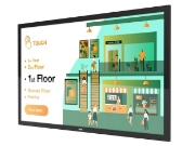 Picture of NEC MultiSync M651 Digital signage flat panel 165.1 cm (65") LCD 500 cd/m² 4K Ultra HD Black Touchscreen