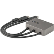 Picture of StarTech.com 3-in-1 Multiport to HDMI Adapter - 4K 60Hz USB-C, HDMI or Mini DisplayPort to HDMI Converter for Conference Room - Digital AV Video Adapter to Connect HDMI Monitor/Display