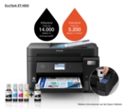 Picture of Epson EcoTank ET-4850 Inkjet A4 4800 x 1200 DPI 33 ppm Wi-Fi