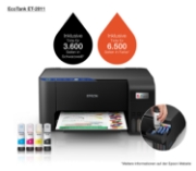 Picture of Epson EcoTank ET-2811 Inkjet A4 5760 x 1440 DPI 33 ppm Wi-Fi