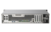 Picture of QNAP TS-h2490FU NAS Rack (2U) EPYC 7232P 64 GB DDR4 0 TB QuTS hero Black, Grey