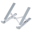Image de StarTech.com Support Pliable pour Ordinateur Portable - Support Ergonomique pour PC Portable Réglable en Hateur - Support Inclinable avec Cadre en Aluminium Ventilé Supportant 10kg - Rehausseur pour PC Surélevé