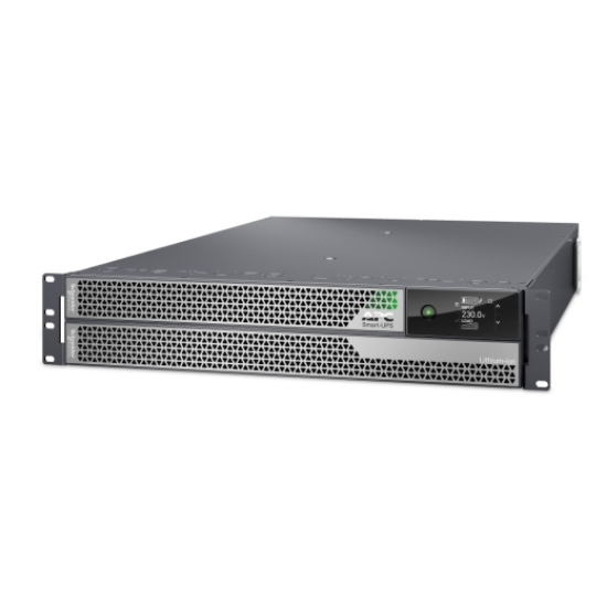 Afbeeldingen van APC Smart-UPS Ultra On-Line Li-Ion SRTL5KRM2UI, 5KW, 2U Rack/Tower, 6x C13 & 4x C19, NMC