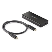 Picture of StarTech.com USB-C 10Gbps M.2 NVMe PCIe SSD Enclosure - Rugged Aluminum External M.2 PCIe M-Key Case IP67 Rated - 1GB/s Read/Write - Supports 2230/2242/2260/2280 - TB3 Compatible - Mac/PC