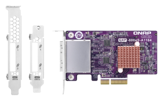 Picture of QNAP QXP-800ES-A1164 interface cards/adapter Internal Mini-SAS