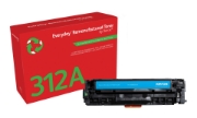 Picture of Everyday ™ Cyan Remanufactured Toner by Xerox compatible with HP 312A (CF381A), Standard capacity