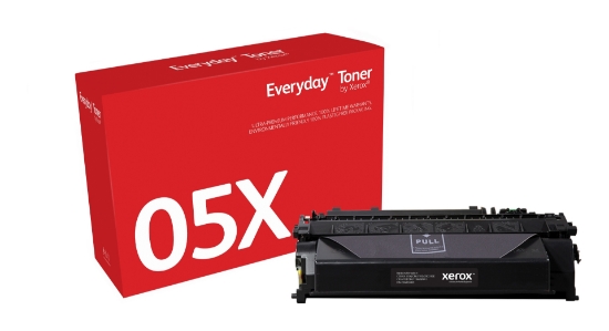 Picture of Everyday ™ Black Toner by Xerox compatible with HP 05X (CE505X), High capacity